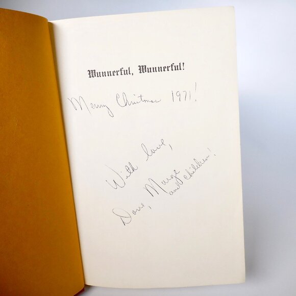 2 VTG Lawrence Welk Books 1 Signed Wunnerful Wunnerful Autobiography Ah One Two - Picture 11 of 16